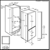 Electrolux LNT3FF18S Beépíthető kombinált hűtőszekrény Electrolux LNT3FF18S Beépíthető kombinált hűtőszekrény
