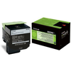 Lexmark 80C2XK0 Nyomtató toner, fekete