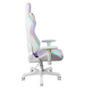 Deltaco GAM-080-W RGB-s Gamer szék, fehér
