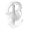 Deltaco GAM-071-W Gamer fejhallgató állvány, fehér
