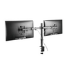 Deltaco GAM-040 Dupla monitor állvány, fekete