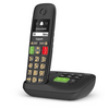 Gigaset E290A DECT Üzenetrögzítős telefon, fekete Gigaset E290A DECT Üzenetrögzítős telefon, fekete