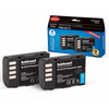 Hahnel HL-PLF19 TwinPack Fényképezőgép akkumulátor, 2 db