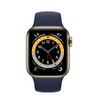 Apple Watch Series 6 GPS + Cellular 44mm, Arany-kék Apple Watch Series 6 GPS + Cellular 44mm, Arany-kék