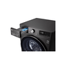 LG F4WV910P2SE TurboWash™360 Gőzmosógép, fekete LG F4WV910P2SE TurboWash™360 Gőzmosógép, fekete