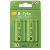 GP B2145 ReCyko NiMH Akkumulátor HR20 (D) 5700mAh, 2db GP B2145 ReCyko NiMH Akkumulátor HR20 (D) 5700mAh, 2db