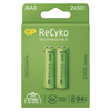 GP B2125 ReCyko NiMH HR6 (AA) 2450mAh Akkumulátor, 2db GP B2125 ReCyko NiMH HR6 (AA) 2450mAh Akkumulátor, 2db