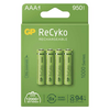 GP B21114 ReCyko NiMH HR03 (AAA) 950mAh Akkumulátor, 4db GP B21114 ReCyko NiMH HR03 (AAA) 950mAh Akkumulátor, 4db