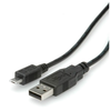Roline 11.02.8754 USB-A – microUSB kábel