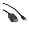 Roline 11.04.5846-10 USB-C 3.1 – DisplayPort kábel Roline 11.04.5846-10 USB-C 3.1 – DisplayPort kábel