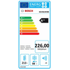 BOSCH KGV36UW30S Alulfagyasztós kombinált hűtőszekrény BOSCH KGV36UW30S Alulfagyasztós kombinált hűtőszekrény