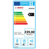 BOSCH KGN36HI32 Alulfagyasztós kombinált hűtőszekrény