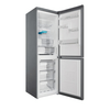 Indesit INFC8 TO32X Alulfagyasztós kombinált hűtőszekrény, inox Indesit INFC8 TO32X Alulfagyasztós kombinált hűtőszekrény, inox