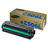 Samsung CLT-C506L Toner, ciánkék Samsung CLT-C506L Toner, ciánkék