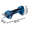 Bosch 06019K1020 Pro Pruner akumulatorske škare Bosch 06019K1020 Pro Pruner akumulatorske škare