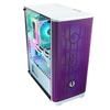 BitFenix Nova Mesh SE TG 4ARGB Számítógépház, fehér/lila BitFenix Nova Mesh SE TG 4ARGB Számítógépház, fehér/lila