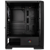 BitFenix Nova Mesh SE TG 4ARGB Számítógépház, fekete BitFenix Nova Mesh SE TG 4ARGB Számítógépház, fekete