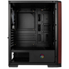 BitFenix Nova Mesh SE TG 4ARGB Számítógépház, fekete/piros BitFenix Nova Mesh SE TG 4ARGB Számítógépház, fekete/piros