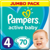 Pampers Active Baby Jumbo Pack pelenka, 4-es méret, 70 db