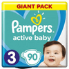 Pampers Active Baby Giant Pack pelene, veličina 3, 90 kom Pampers Active Baby Giant Pack pelene, veličina 3, 90 kom