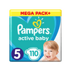 Pampers Active Baby Megapack pelenka, 5-ös méret, 110 kg Pampers Active Baby Megapack pelenka, 5-ös méret, 110 kg