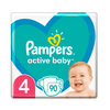 Pampers Active Baby-Dry Giant Pack pelenka, 4-es méret, 90 db Pampers Active Baby-Dry Giant Pack pelenka, 4-es méret, 90 db