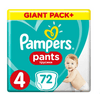 Pampers Pants Giant Pack bugyipelenka 4-es, 72 db Pampers Pants Giant Pack bugyipelenka 4-es, 72 db