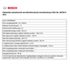 Bosch DWP64BC60 Fali páraelszívó Bosch DWP64BC60 Fali páraelszívó