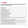 BOSCH DFS067A50 Beépíthető teleszkópos páraelszívó