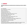 BOSCH DWB67CM50 Kürtős páraelszívó BOSCH DWB67CM50 Kürtős páraelszívó