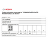 Bosch PGP6B5B60 Beépíthető főzőlap Bosch PGP6B5B60 Beépíthető főzőlap