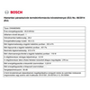 Bosch DWA66DM50 Fali páraelszívó, Inox Bosch DWA66DM50 Fali páraelszívó, Inox