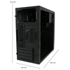 LC Power LC-2015MB-ON Micro ATX Számítógépház LC Power LC-2015MB-ON Micro ATX Számítógépház