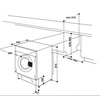Whirlpool BI WDWG 751482 EU N beépíthető mosó-szárítógép image Whirlpool BI WDWG 751482 EU N beépíthető mosó-szárítógép