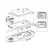 Whirlpool GOWL728NB Beépíthető gáz főzőlap Whirlpool GOWL728NB Beépíthető gáz főzőlap