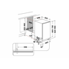 Whirlpool WSIP 4O23 PFE Beépíthető mosogatógép Whirlpool WSIP 4O23 PFE Beépíthető mosogatógép