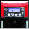 Einhell TE-CR 18 Li Solo rádió, piros (akkumulátor nem tartozék) Einhell TE-CR 18 Li Solo rádió, piros (akkumulátor nem tartozék)