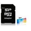 Silicon Power microSDHC Elite UHS-1 16GB + adapter SP016GBSTHBU1V20SP Silicon Power microSDHC Elite UHS-1 16GB + adapter SP016GBSTHBU1V20SP