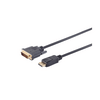 VIVA 77492-1 DisplayPort - DVI-D kabel, 2m VIVA 77492-1 DisplayPort - DVI-D kabel, 2m
