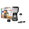 Bosch MMB6174S VitaPower Blender s bocom za vodu 1200W, srebrna Bosch MMB6174S VitaPower Blender s bocom za vodu 1200W, srebrna