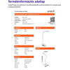 Avide ABLDL-CLIP-3W Csíptethető asztali LED lámpa, fehér Avide ABLDL-CLIP-3W Csíptethető asztali LED lámpa, fehér