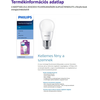 PHILIPS E27 7W 2700KB LED izzó PHILIPS E27 7W 2700KB LED izzó