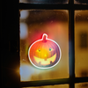 Family 56512B Halloween-i RGB LED dekor - öntapadós - tök