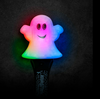 Halloween-i LED lámpa, szellem, elemes (58113B)