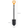 Fiskars Solid™ hegyes kerti ásó (1066716) Fiskars Solid™ hegyes kerti ásó (1066716)