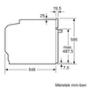 Bosch HBA572EM3 Beépíthető sütő