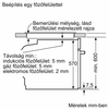 Beépíthető sütő,71l sütötér,nemesacél