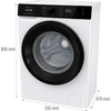 Gorenje WNHA74SASEU Perilica rublja s prednjim punjenjem Gorenje WNHA74SASEU Perilica rublja s prednjim punjenjem