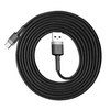 Baseus USB Type-C 2A Gyorstöltő adatkábel 2m, szürke/fekete (CATKLFCG1) Baseus USB Type-C 2A Gyorstöltő adatkábel 2m, szürke/fekete (CATKLFCG1)