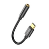 Baseus USB Type-C/3,5mm jack audió kábel, fekete (CATL5401) Baseus USB Type-C/3,5mm jack audió kábel, fekete (CATL5401)